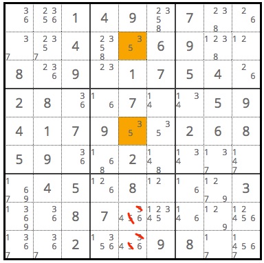 Naked Pair Sudoku Beginner